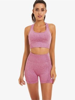 Amazon Toplook Pink 2 Piece Workout Set